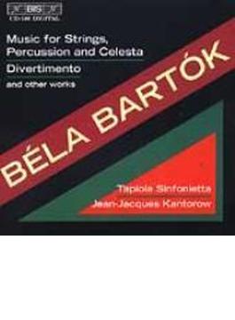 Music For String Percussion & Celesta, Divertimento, Etc: Kantorow / Tapiola Sinfonietta