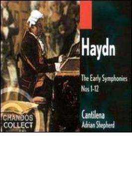 ハイドン：交響曲第１番～１２番シェファード／カンティレーナ
