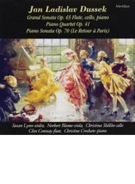 Grand Sonata, Piano Quartet, Piano Sonata: Conway(Fl)lynn(Vn)blume(Va)