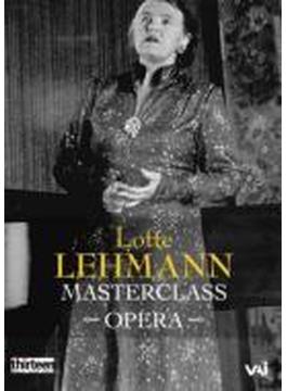 Lotte Lehmann Masterclasses-opera Scenes From Rosenkavalier Figaro
