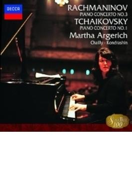 チャイコフスキー：　ピアノ協奏曲第１番／ラフマニノフ：第３番　マルタ・アルゲリッチ