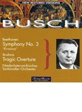 Sym.3: F.busch / Niederosterreichtonkunstler.o +brahms: Tragic Overture