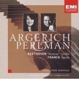 ベートーヴェン：『クロイツェル』、フランク：ヴァイオリン・ソナタ　パールマン、アルゲリッチ