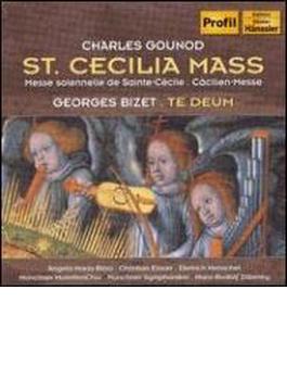 St.cecilia Mass: Zobeley / Munich So & Motet Cho +bizet: Te Deum