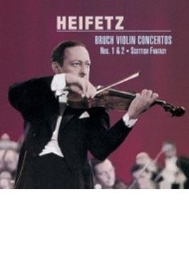 Violin Concerto, 1, 2, Scottish Fantasy: Heifetz(Vn) Sargent / I.solomon / Steinberg / (Ltd)
