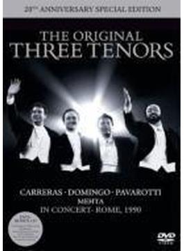 THE ORIGINAL THREE TENORS～３大テノール第１回コンサート～２０周年記念スペシャル・エディション（ＣＤ＋ＤＶＤ）（ＤＶＤケース仕様）