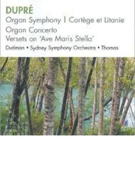 Organ Symphony, Concerto, Etc: Dudman(Org) P.thomas / Sydney So