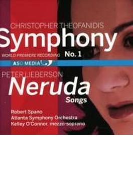 Sym, 1, : Spano / Atlanta So +p.lieberson: Neruda Songs: K.o'conner(Ms)