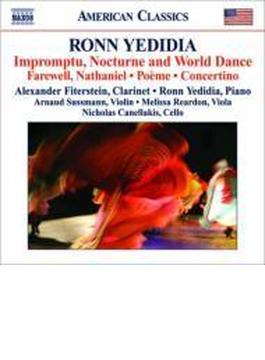 『即興曲、夜想曲、世界の舞曲～クラリネットのための作品集』　フィッターシュタイン、イェディディア