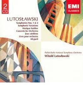 交響曲第１番、第２番、交響的変奏曲、管弦楽のための協奏曲、他　ルトスワフスキ＆ポーランド放送響（２ＣＤ）（限定盤）