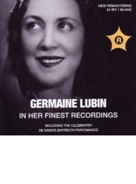 ジェルメーヌ・リュバン　レコーディング集～イゾルデの愛の死（サーバタ指揮、１９３９年バイロイト・ライヴ）、他