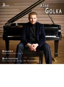 ベートーヴェン：ピアノ・ソナタ第２９番『ハンマークラヴィーア』、ブラームス：ピアノ・ソナタ第１番　アダム・ゴルカ