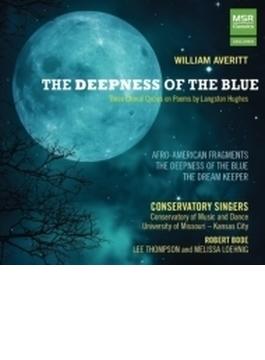 合唱と４手連弾ピアノのための『青の深み』『アフロ・アメリカン断章』『ドリーム・キーパー』　ミズーリ・カンザス・シティ音楽院合唱団