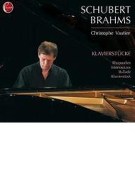 Christophe Vautier: Schubert, Brahms: Piano Pieces