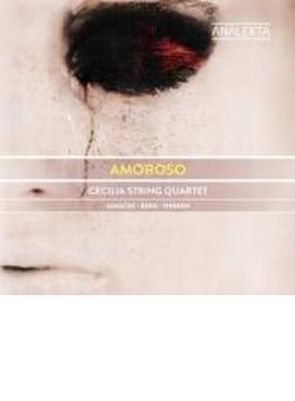 Cecilia Sq: Amoroso-janacek: String Quartet, 1, Berg: Lyric Suite, Webern: Langsamer Satz
