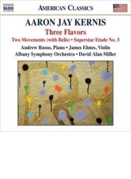 ３つの味～カーニス作品集　アンドリュー・ルッソ、ジェイムズ・エーネス、ミラー＆アルバニー響