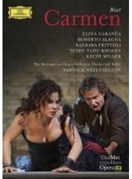 『カルメン』全曲　エア演出、ヤニク・ネゼ＝セガン＆メトロポリタン歌劇場、ガランチャ、アラーニャ、他（2010　ステレオ）（2DVD）