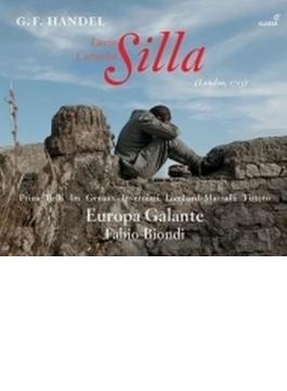 歌劇『シッラ』全曲　ファビオ・ビオンディ＆エウローパ・ガランテ、ソニア・プリナ、ヴィヴィカ・ジュノー、他（2017　ステレオ）（2CD）