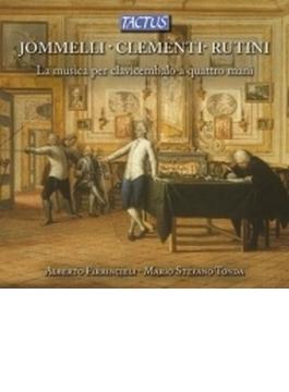 18世紀イタリア、チェンバロのための4手連弾作品集　アルベルト・フィリンチエリ、マリオ・ステファノ・トンダ