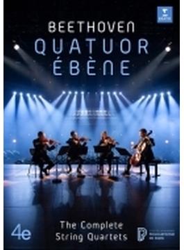 弦楽四重奏曲全集　エベーヌ四重奏団（2020年パリ）（6DVD）