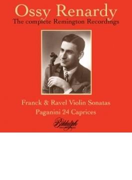 オシー・レナルディ／レミントン録音全集～パガニーニ：24のカプリース、フランク、ラヴェル（2CD）