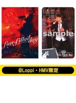 《＠Loppi・HMV限定》 Kazuki Kato 15th Anniversary Special Live ～fun-filled day～ (2DVD)+37card【TYPE-C ver.】