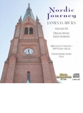 James D Hicks: Nordic Journey Vol.12-organ Music From Norway