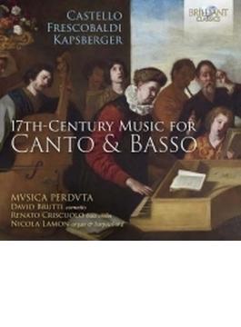 カントとバッソのための17世紀音楽　ムジカ・ペルドゥータ