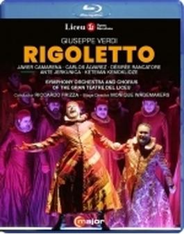『リゴレット』全曲　ワーゲマーカース演出、フリッツァ＆リセウ大劇場、カルロス・アルバレス、ハビエル・カマレナ、他（2017　ステレオ）（日本語字幕付）