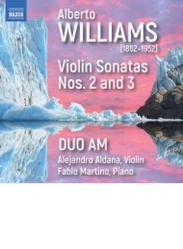 ヴァイオリン・ソナタ第2番、第3番　デュオAM