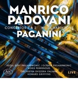 Violin Concerto, 1, 2, Etc: Padovani(Vn) Perrenoud / Seoul Guri Po Oltenia Po Griffiths / Svizzera Italiana O