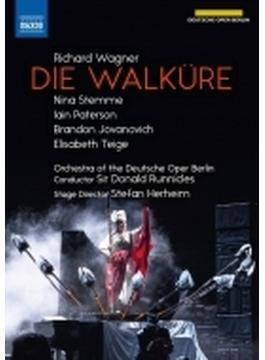 『ワルキューレ』全曲　ヘアハイム演出、ラニクルズ＆ベルリン・ドイツ・オペラ、ニーナ・シュテンメ、イアン・パターソン、他（2021　ステレオ）（日本語字幕付）（2DVD）