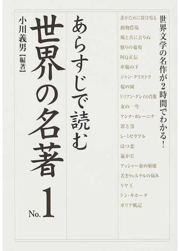 あらすじで読む世界の名著 ｎｏ １の通販 小川 義男 小説 Honto本の通販ストア