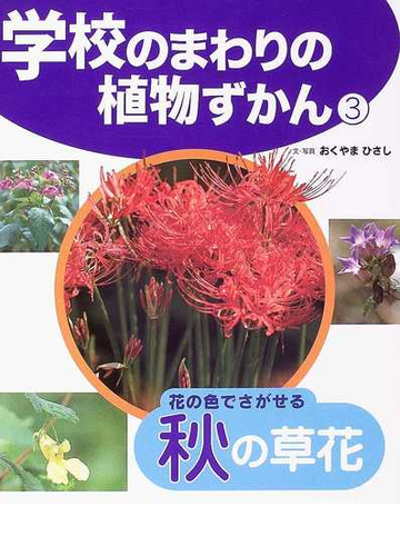 学校のまわりの植物ずかん ３ 花の色でさがせる秋の草花の通販 おくやま ひさし 紙の本 Honto本の通販ストア