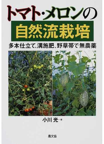 トマト メロンの自然流栽培 多本仕立て 溝施肥 野草帯で無農薬の通販 小川 光 紙の本 Honto本の通販ストア