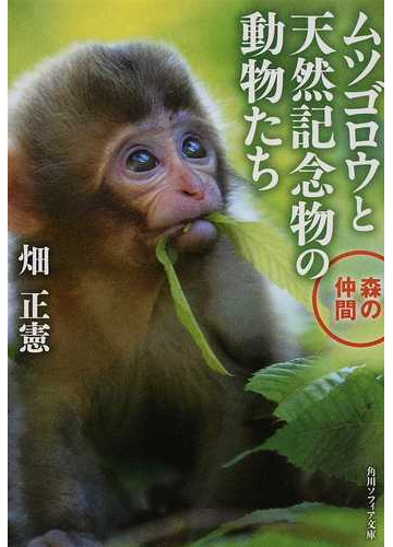 ムツゴロウと天然記念物の動物たち 森の仲間の通販 畑 正憲 角川ソフィア文庫 紙の本 Honto本の通販ストア