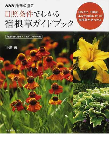 日照条件でわかる宿根草ガイドブック 日なたも 日陰も あなたの庭に合った宿根草が見つかるの通販 小黒 晃 紙の本 Honto本の通販ストア