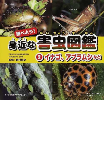 調べよう 身近な害虫図鑑 ２ イナゴ アブラムシなどの通販 工藤 美也子 野村 昌史 紙の本 Honto本の通販ストア