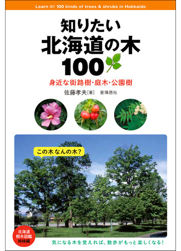 知りたい北海道の木１００ 身近な街路樹 庭木 公園樹の通販 佐藤 孝夫 紙の本 Honto本の通販ストア