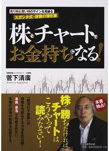 株とチャートでお金持ちになる 売り時と買い時のサインを見破るスガシタ式 投資の強化書の通販 菅下 清廣 紙の本 Honto本の通販ストア