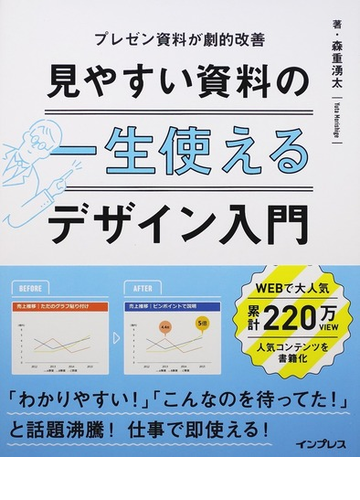 一生使える見やすい資料のデザイン入門 プレゼン資料が劇的改善の通販 森重 湧太 紙の本 Honto本の通販ストア