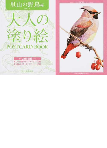 大人の塗り絵ｐｏｓｔｃａｒｄ ｂｏｏｋ 里山の野鳥編の通販 齋藤 壽 紙の本 Honto本の通販ストア