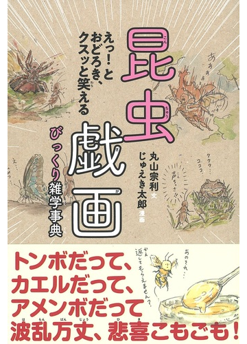 昆虫戯画びっくり雑学事典 えっ とおどろき クスッと笑えるの通販 丸山 宗利 じゅえき太郎 紙の本 Honto本の通販ストア