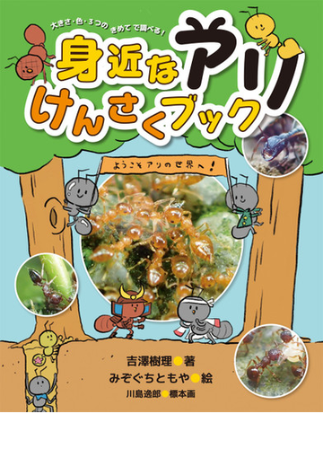 身近なアリけんさくブック 大きさ 色 ３つのきめてで調べる の通販 吉澤樹理 みぞぐちともや 紙の本 Honto本の通販ストア