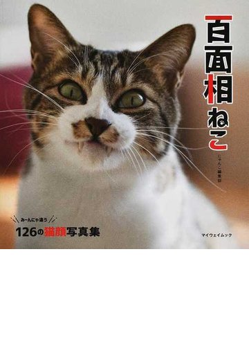 百面相ねこ みーんにゃ違う１２６の猫顔写真集の通販 にゃんこ編集部 紙の本 Honto本の通販ストア