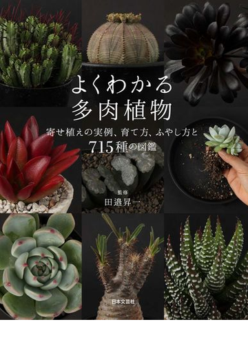 よくわかる多肉植物 寄せ植えの実例 育て方 ふやし方と７１５種の図鑑の通販 田邉 昇一 紙の本 Honto本の通販ストア