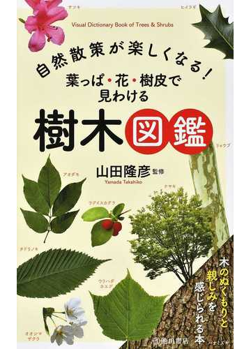 自然散策が楽しくなる 葉っぱ 花 樹皮で見わける樹木図鑑の通販 山田 隆彦 紙の本 Honto本の通販ストア