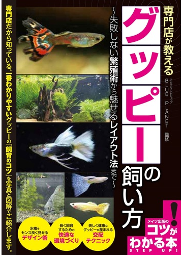 専門店が教えるグッピーの飼い方 失敗しない繁殖術から魅せるレイアウト法までの通販 ｂｌｕｅ ｐｌａｎｅｔ 紙の本 Honto本の通販ストア
