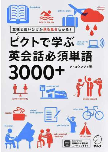 ピクトで学ぶ英会話必須単語３０００ 意味 使い分けが見る見るわかる の通販 ソ ヨウンジョ 河井 佳 紙の本 Honto本の通販ストア