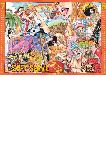 One Piece コミックカレンダー 特製スケジュール帳付き 22の通販 紙の本 Honto本の通販ストア